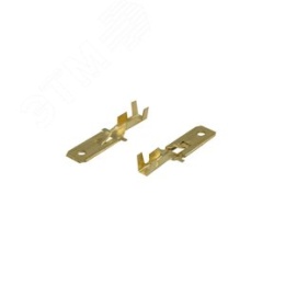 Клемма REXANT 08-0911 плоская КП гнездо 6,3мм 1-1,5мм