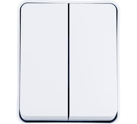 Выключатель AtlasDesign PROFI54 ATN540151 2кл белый
