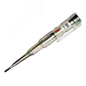 Отвертка индикатор с батарейкой  IEK ОП-1