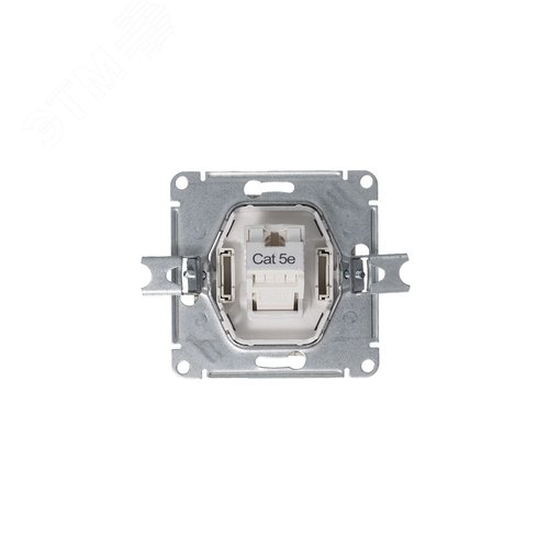 Розетка AtlasDesign ATN000383 RJ45, алюминий, механизм