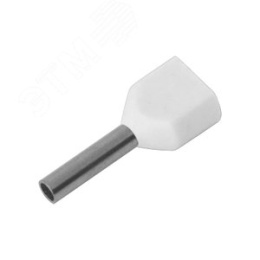 Наконечник REXANT 08-2801 штырьевой втулочный (VR L-6мм) 2х0,5мм