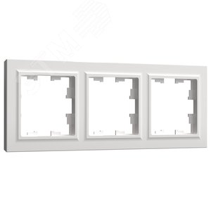 Рамка IEK BRITE 3поста белый