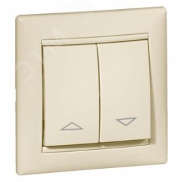 Legrand Valena 774304 выключатель управл.жалюзи мех сл.кость 