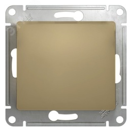 Выключатель GLOSSA GSL000411 1кл, механизм, титан