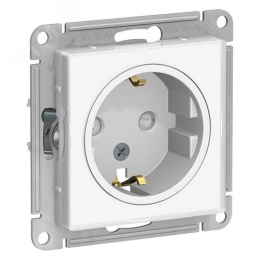 Розетка AtlasDesign ATN200145 с/з, механизм c воз.уст.персонального изображения