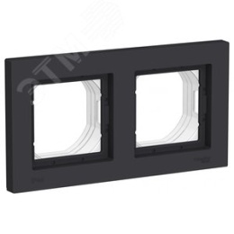 Рамка AtlasDesign ATN441002 2-ая карбон IP44