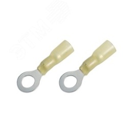 Наконечник REXANT 08-0058 кольц.изолированный термоусаживаемый 4-6мм (RV 5.5-6) 