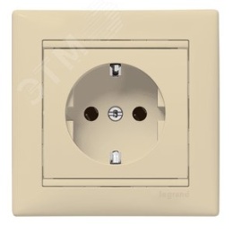Legrand Valena 774320 Розетка 2к+3нем.ст. мех. сл.кость 