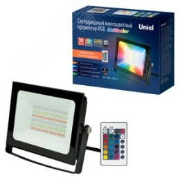 Прожектор UNIEL ULF-30W RGB