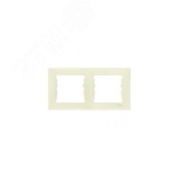 Рамка SE SEDNA SDN5800347 2-ая бежевая