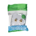 Аудиорозетка AtlasDesign ATN000387 2-ая алюминий