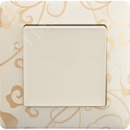 Legrand Valena-L 754111 рамка 1-пост Ампир бежевый