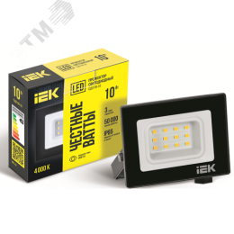 Прожектор IEK СДО06-10 10W 4000k 