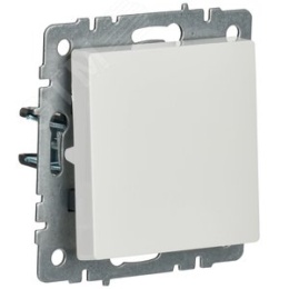 Выключатель IEK BRITE 1кл белый