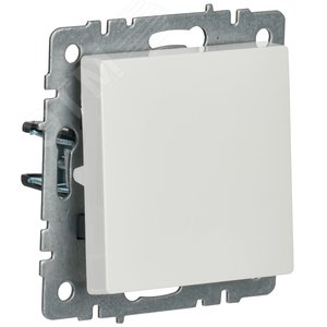 Выключатель IEK BRITE 1кл белый