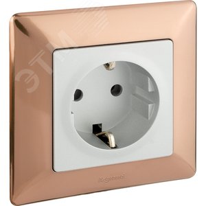 Legrand Valena-L 754161 рамка 1-пост медь