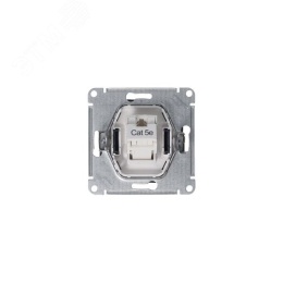 Розетка AtlasDesign ATN000783 RG45, грифель, механизм