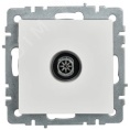 Розетка IEK BRITE TV белый