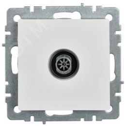Розетка IEK BRITE TV белый