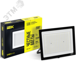 Прожектор IEK СДО06-200 200W 6500k 