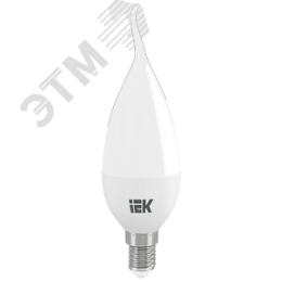 Лампа IEK LED7 C37 07W 4000K E14 свеча на ветру