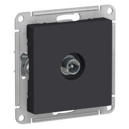 Розетка AtlasDesign ATN001091 TV карбон, механизм