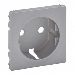 Legrand Valena-А 755202 накл. розетки 2К+3 Алюминий