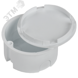 Коробка IEK КМ41004 80*40 с крышкой