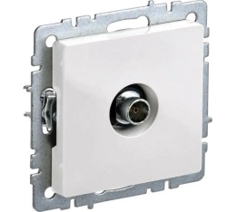 Розетка IEK BRITE TV белый
