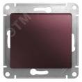 Выключатель GLOSSA GSL001111 1кл, механизм, баклажановый
