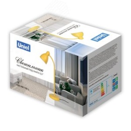 Настольная лампа UNIEL UML-B701-60W/Е27  ЧЕРНЫЙ
