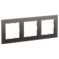 Рамка AtlasDesign ATN320603 3-ая Стекло мокко