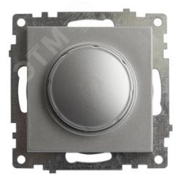 Диммер STEKKER GLS10-7106-03 серебро, (механизм) серия КАТРИН
