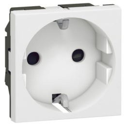 Розетка Legrand Mosaic 77210 1ная с/з винты